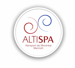 Altispa logo – Hotel spa in Dorval, Quebec